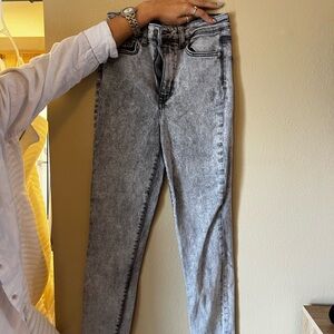 Lovers + Friends Gray Skinny Jeans Modern Fit